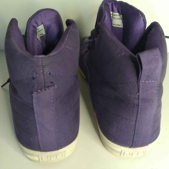 GOURMET NFN Santo Men's Size 9.5 AMETHYST (Purple) Hi-Top Skate Shoes RARE - Picture 7 of 9